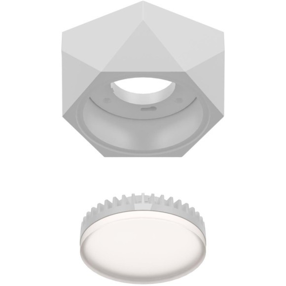 4668-1U, уличный светильник, L110xW95xH42, 1xGX53LEDx15W, IP54, excluded