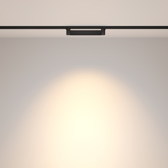 Однофазный двужильный светодиодный трековый светильник Maytoni Unity TR010-1-10W3K-M-B Points Rot 3000К 750Лм CRI90+ 36° 10Вт