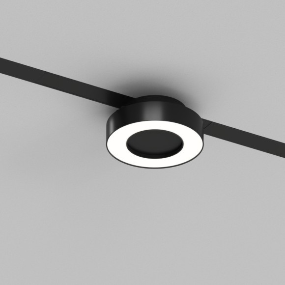 DK8027-BK Трековый магнитный светодиодный SMART (TUYA, Алиса, Wi-Fi, пам. настроек) светильник Denkirs SMART 220V CRI90+ 3000-6000К 600Лм 120° 12Вт