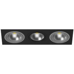 Встраиваемый светильник Lightstar i837090709 Intero 111 под лампы 3xGU10 150W Встраиваемый светильник Lightstar i837090709 Intero 111 под лампы 3xGU10 150W
