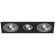 Встраиваемый светильник Lightstar i837090709 Intero 111 под лампы 3xGU10 150W
