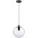 SL1056.413.01 Подвес ST-Luce Черный/Прозрачный E27 1*60W NOOR