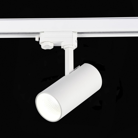 ST661.546.20 Св-к трек. Белый LED 1*20W 4000K 1 600Lm Ra90 38° IP20 L150xW70xH202 165-265V Трехфазная трековая система