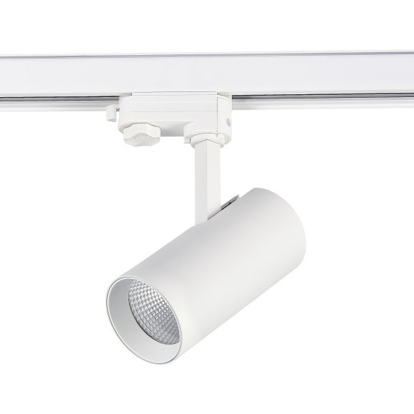 ST661.546.20 Св-к трек. Белый LED 1*20W 4000K 1 600Lm Ra90 38° IP20 L150xW70xH202 165-265V Трехфазная трековая система