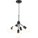 Люстра паук Lussole LSP-8271 KENNER IP21 под лампы 5xE27 200W