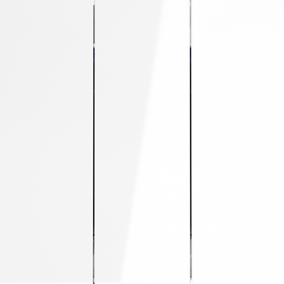 Выключатель встраиваемый VOLTUM S70 трехклавишный 10А, (белый глянцевый)