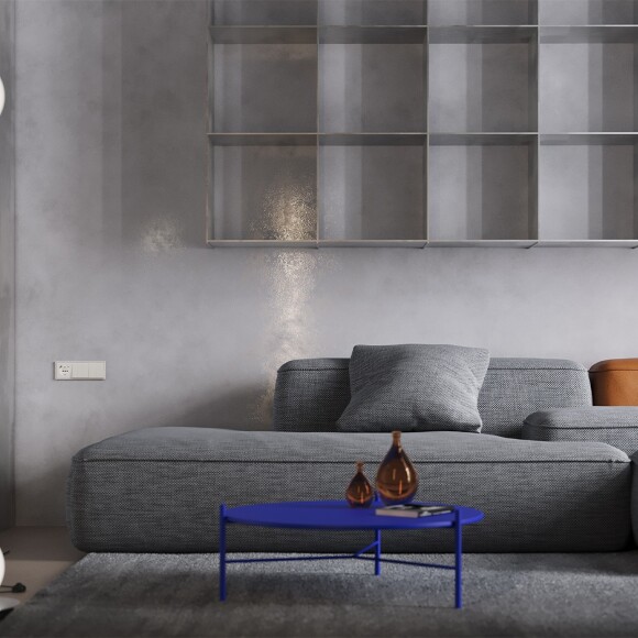 Клавиши для выключателя/переключателя двухклавишного, S70 (хлопок)