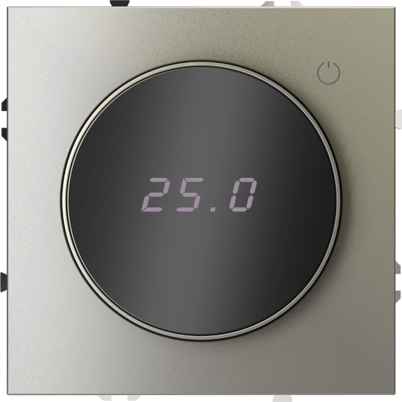 Терморегулятор электронный VOLTUM S70 с индикацией и датчиком, для теплого пола, (шелк) Терморегулятор электронный VOLTUM S70 с индикацией и датчиком, для теплого пола, (шелк)