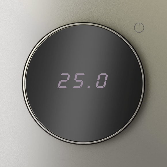 Терморегулятор электронный VOLTUM S70 с индикацией и датчиком, для теплого пола, (шелк) Терморегулятор электронный VOLTUM S70 с индикацией и датчиком, для теплого пола, (шелк)