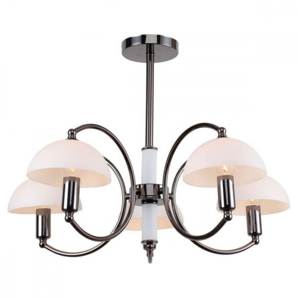 Люстра потолочная Lussole GRLSP-8084 GILA IP21 под лампы 5xE14 30W Люстра потолочная Lussole GRLSP-8084 GILA IP21 под лампы 5xE14 30W