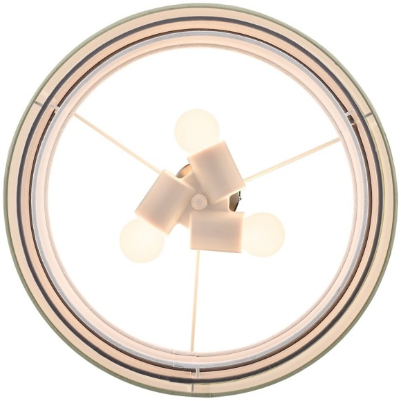 8039/3 MODERNI LN24 никель/мятный/серый/белый, металл/текстиль Подвесной светильник Е27 3*60W 220V ILAIDA 8039/3 MODERNI LN24 никель/мятный/серый/белый, металл/текстиль Подвесной светильник Е27 3*60W 220V ILAIDA