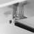 Maytoni TRA184MP-212S(N) Алюминиевый профиль 2 м, для монтажа шинопроводов серии Levity в гарпунные (ПВХ) натяжные потолки, 2000 x 38 x 32.4 мм