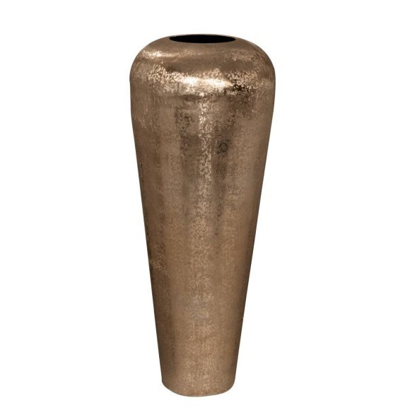 421195 MIYAZAKI Декоративная ваза, алюминий, золотой, H1300