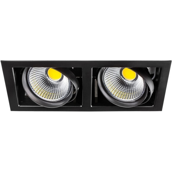 Встраиваемый светильник Lightstar 214128 Cardano под лампы 2xGU5.3 100W Встраиваемый светильник Lightstar 214128 Cardano под лампы 2xGU5.3 100W