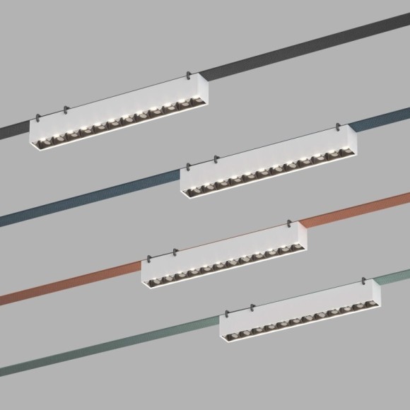 DK5570-WB Cветодиодный светильник на ременный шинопровод Denkirs Belty CRI90+ 4000К 1070Лм 24° 12Вт