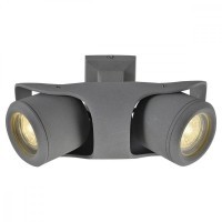 Спот настенный Lussole GRLSP-9939 DAKOTA IP21 под лампы 2xGU10 11W