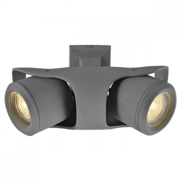 Спот настенный Lussole GRLSP-9939 DAKOTA IP21 под лампы 2xGU10 11W