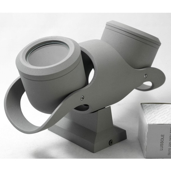 Спот настенный Lussole GRLSP-9939 DAKOTA IP21 под лампы 2xGU10 11W