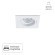 Точечный встраиваемый светильник ARTE LAMP TARF A2178PL-1WH