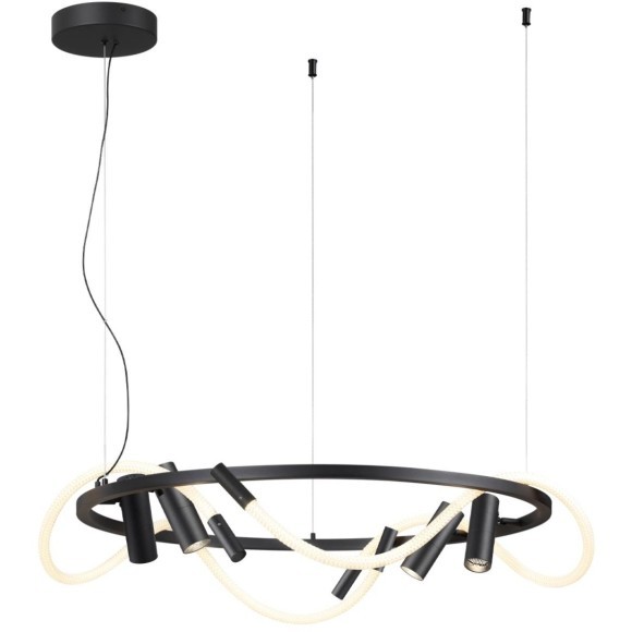 Подвесной светильник LED 50W 2020Лм 4000K Odeon Light CORDA 4391/55L Подвесной светильник LED 50W 2020Лм 4000K Odeon Light CORDA 4391/55L