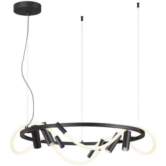 Подвесной светильник LED 50W 2020Лм 4000K Odeon Light CORDA 4391/55L Подвесной светильник LED 50W 2020Лм 4000K Odeon Light CORDA 4391/55L