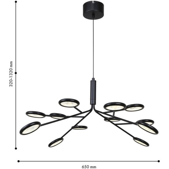 Подвесная люстра Mugs 4252-12P Подвесная люстра Mugs 4252-12P