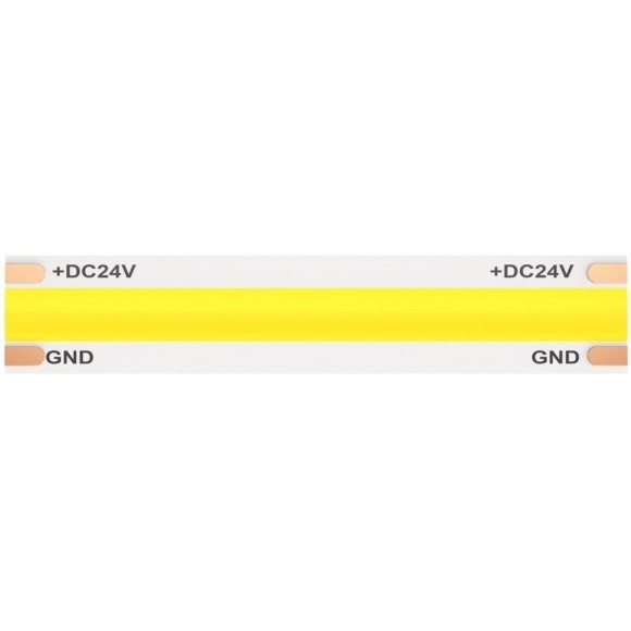 Светодиодная лента 24В COB 12Вт/м 6000K 5м IP65 арт.10187