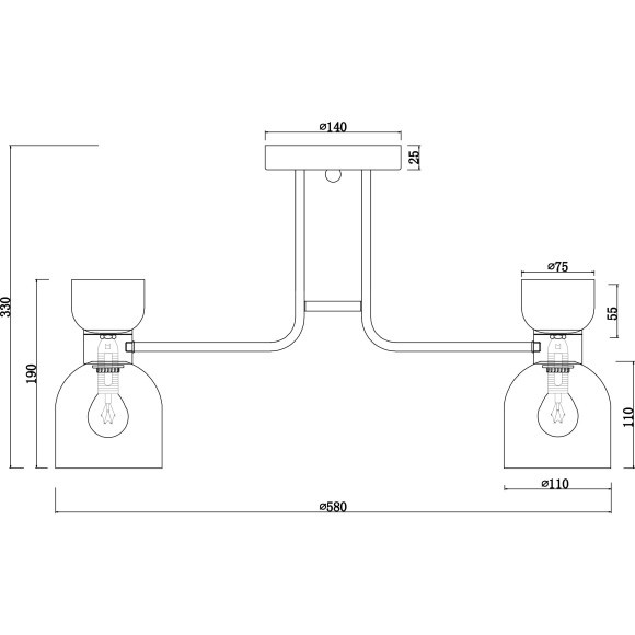Люстра потолочная Freya FR5094PL-05G Isla под лампы 5xE14 40W Люстра потолочная Freya FR5094PL-05G Isla под лампы 5xE14 40W
