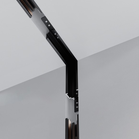 Соединитель угловой вертикальный для низкопрофильного шинопровода в ГКЛ 12.5мм TRAM034ICL-42B Соединитель угловой вертикальный для низкопрофильного шинопровода в ГКЛ 12.5мм TRAM034ICL-42B