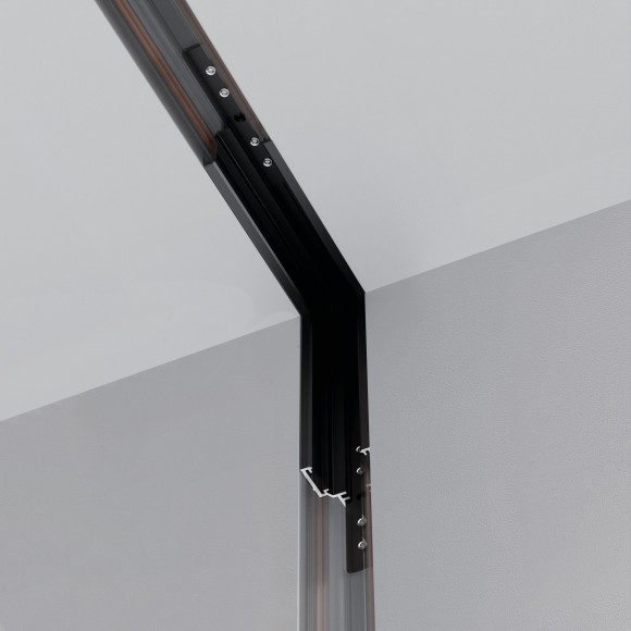 Соединитель угловой вертикальный для низкопрофильного шинопровода в ГКЛ 12.5мм TRAM034ICL-42B Соединитель угловой вертикальный для низкопрофильного шинопровода в ГКЛ 12.5мм TRAM034ICL-42B