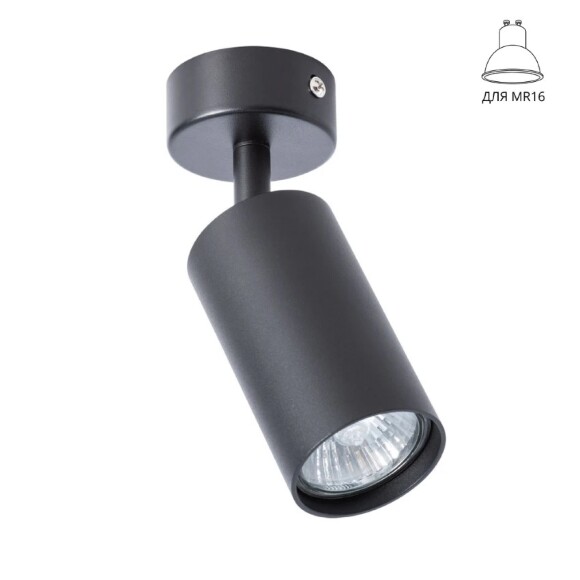 Накладной потолочный светильник Arte Lamp A3216PL-1BK AQUARIUS под лампу 1xGU10 35W
