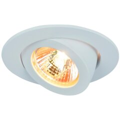Встраиваемый светильник Arte Lamp A4009PL-1WH ACCENTO под лампу 1xGU10 50W
