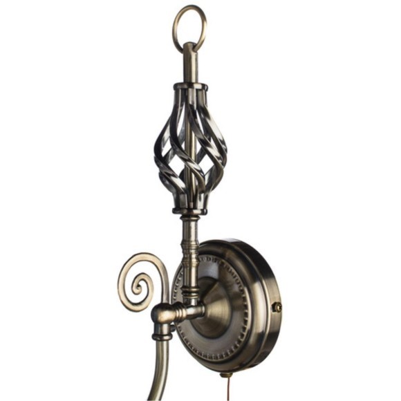 Бра Arte Lamp ZANZIBAR A8390AP-1AB Бра Arte Lamp ZANZIBAR A8390AP-1AB