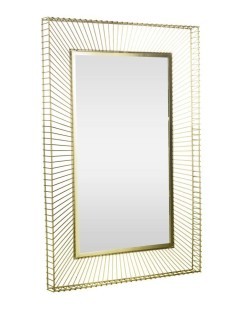 425018 MASINLOC Декоративное зеркало золотой сталь зеркальное стекло H1195 425018 MASINLOC Декоративное зеркало золотой сталь зеркальное стекло H1195