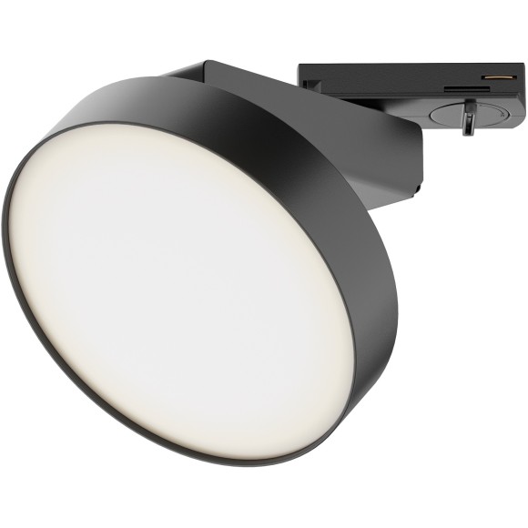 Однофазный двужильный светодиодный трековый светильник Maytoni Unity TR043-1-12W3K-B Zon 3000К 840Лм CRI85+ 110° 12Вт