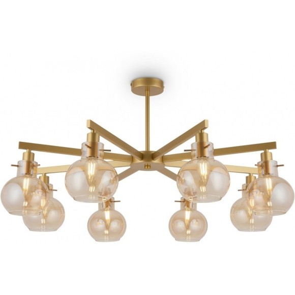 Люстра потолочная Freya FR5183PL-08G Circle под лампы 8xE14 60W