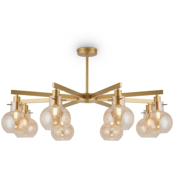 Люстра потолочная Freya FR5183PL-08G Circle под лампы 8xE14 60W