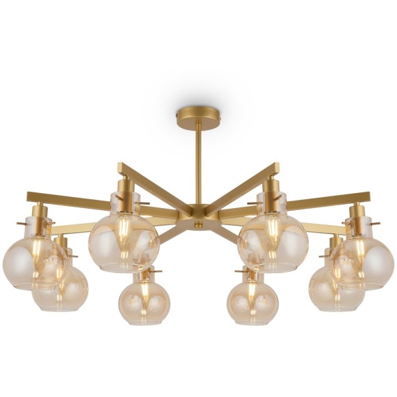 Люстра потолочная Freya FR5183PL-08G Circle под лампы 8xE14 60W