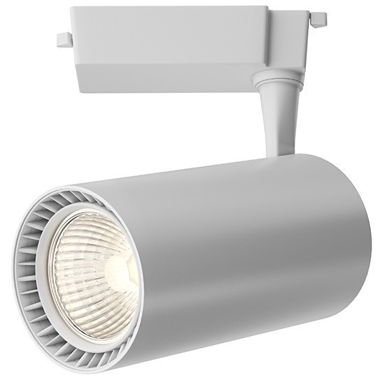 Однофазный двужильный светодиодный трековый светильник Maytoni Unity TR003-1-36W3K-W-W Vuoro 3000К 3450Лм CRI90+ 60° 36Вт