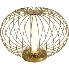 SL6124.204.01 Прикроватная лампа ST-Luce Золотистый/Золотистый LED 1*10W 3000K SLICE