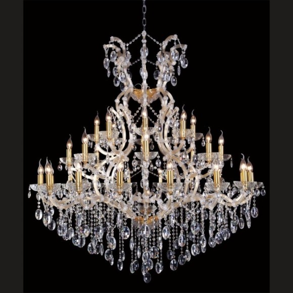 Люстра Crystal Lux HOLLYWOOD SP16+8+8 GOLD