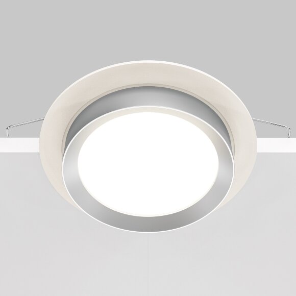 Встраиваемый светильник Maytoni DL086-GX53-RD-WS Hoop под лампу 1xGX53 15W