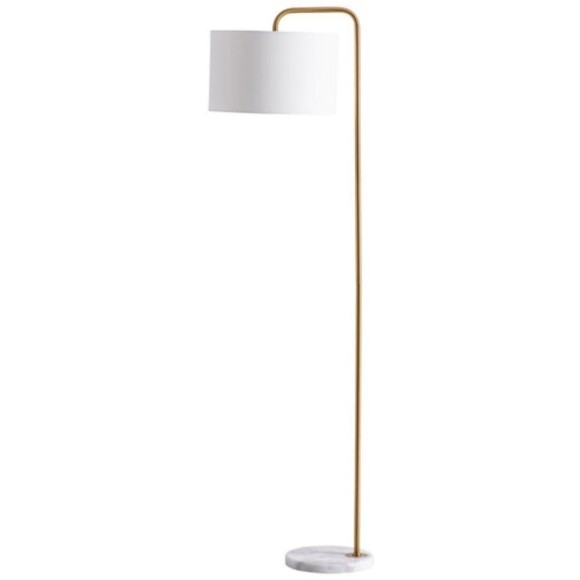 Торшер с абажуром Arte Lamp A5024PN-1PB RUPERT под лампу 1xE27 60W