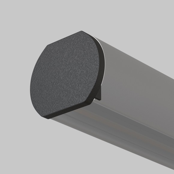 Комплект из 2 боковых заглушек для подвесного шинопровода Maytoni Basity TRA172EC-R-11B Комплект из 2 боковых заглушек для подвесного шинопровода Maytoni Basity TRA172EC-R-11B