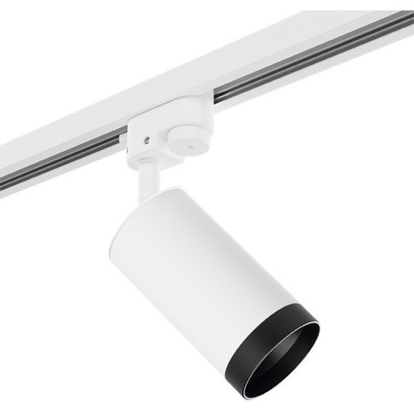 Однофазный двужильный трековый светильник Lightstar R1T4363437 Rullo под сменную лампу GU10