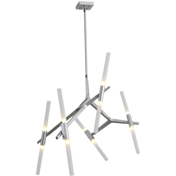 SL947.102.10 Люстра потолочная ST-Luce Серебристый/Белый G9 10*5W LACONICITA SL947.102.10 Люстра потолочная ST-Luce Серебристый/Белый G9 10*5W LACONICITA