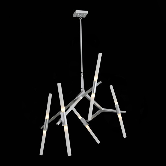 SL947.102.10 Люстра потолочная ST-Luce Серебристый/Белый G9 10*5W LACONICITA SL947.102.10 Люстра потолочная ST-Luce Серебристый/Белый G9 10*5W LACONICITA