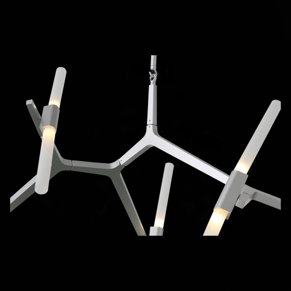 SL947.102.10 Люстра потолочная ST-Luce Серебристый/Белый G9 10*5W LACONICITA SL947.102.10 Люстра потолочная ST-Luce Серебристый/Белый G9 10*5W LACONICITA