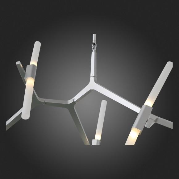 SL947.102.10 Люстра потолочная ST-Luce Серебристый/Белый G9 10*5W LACONICITA SL947.102.10 Люстра потолочная ST-Luce Серебристый/Белый G9 10*5W LACONICITA