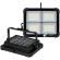 Arte Lamp AVIOR A8100AL-1BK Походный переносной аккумуляторный (4800 мА/ч) уличный прожектор, зарядка от солнца или USB TYPE-C, функция пауер-банка, магнитное, подвесное или накладное крепление, время работы 4-8 часов, LED 10Вт CRI70 550лм 3000/4500/8500K